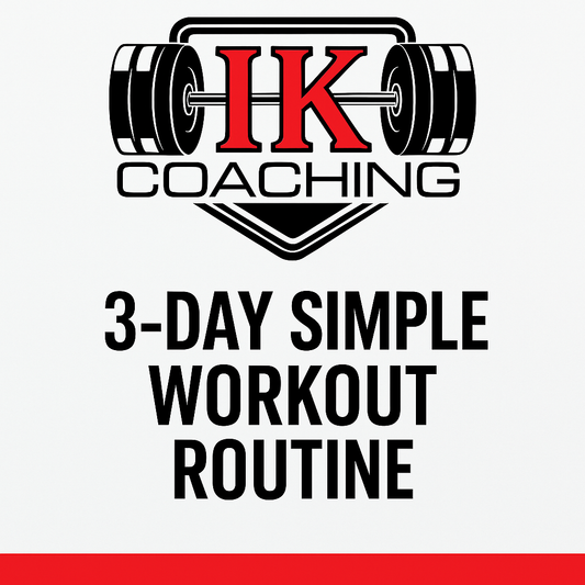 FREE 3-Day Workout Plan for Busy People